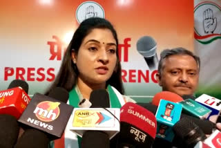 Alka Lamba Press conference in Shimla