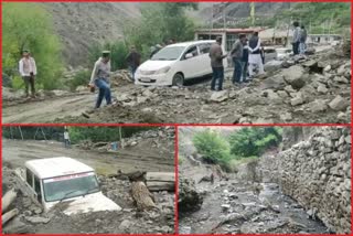 Cloudburst in Shalakhar village of Kinnaur