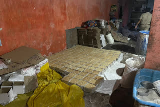 Raid at sweets factory in Dholpur, big amount of synthetic milk cake and barfi seized