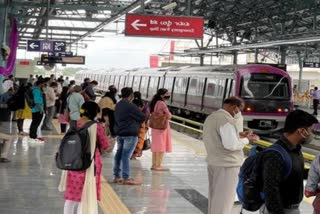 Namma metro has collected a record amount of revenue