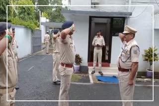 dance video of policemen giridih