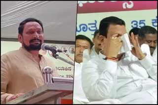 CC Patil gets emotional hearing Lakshman Savadi words