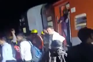 Bilaspur Bhagat Ki Kothi Express collided with goods train