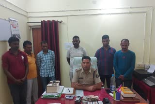 Six gamblers arrested in Koriya