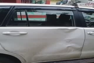 Tulsi Silawat car hit by truck