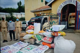 Drug Peddler Arrested in Budgam: سرکاری چاول کی بلیک مارکیٹنگ، منشیات فروشی کے الزام میں ایک شخص گرفتار