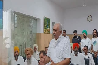 Farmers met Deputy Commissioner ambala