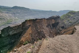 Landslide in Nirsa