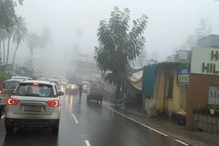 Rain in sirohi