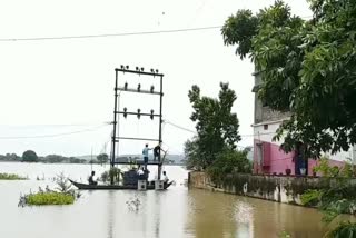 FLOOD WATER LEVEL ARE DECREASE AT BANKI