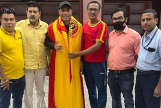 East Bengal Brazilian Midfielder Alex Lima in Kolkata