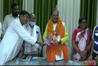 Union Minister Ajay Bhatt reached Ramnagar