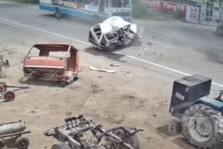 Army soldier died in Haryana road accident