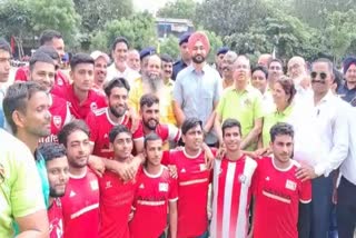 Football tournament inaugurated in Rewari