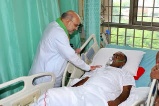 Amit Shah visits AIIMS to check on injured ITBP men