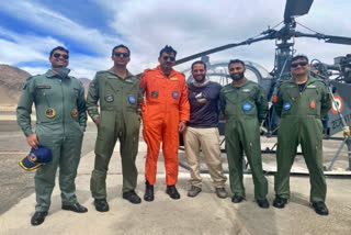 Israeli national recued by Indian Air Force in Ladakh