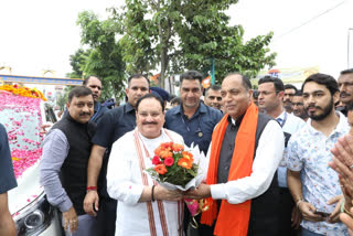 JP Nadda in Paonta Sahib