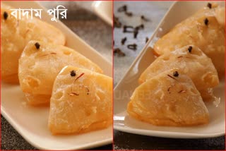 how to made badam puri Snacks