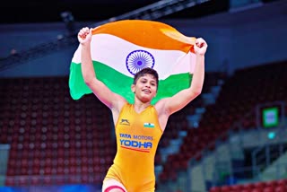 U20 World Wrestling Championship  India s young wrestler Antim panghal  Antim panghal won gold  अंडर20 विश्व कुश्ती चैंपियनशिप  भारत की युवा पहलवान अंतिम पंघाल  अंतिम पंघाल ने जीता गोल्ड