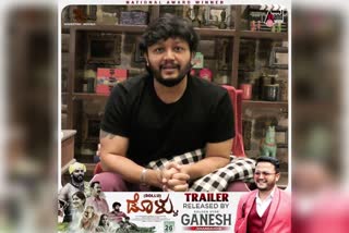 Actor Ganesh supports dollu movie