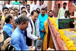 Union Minister Ajay Bhatt inaugurated roads built at a cost of crores
