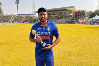 സഞ്‌ജു സാംസണ്‍  sanju samson  sanju samson wicketkeeping  ഇന്ത്യ vs സിംബാബ്‌വെ ഏകദിനം  വിക്കറ്റ് കീപ്പിങ്ങിനെ കുറിച്ച് സഞ്‌ജു സാംസണ്‍  ഇന്ത്യ vs സിംബാബ്‌വെ ഏകദിന പരമ്പര  IND VS ZIM  india tour of zimbabwe  india vs Zimbabwe odi series