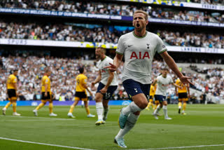 harry Kane breaks Sergio Aguero s record  harry Kane  Sergio Aguero  tottenham  അഗ്യൂറോയുടെ റെക്കോഡ് തകര്‍ത്ത് ഹാരി കെയ്ന്‍  ഇംഗ്ലീഷ് പ്രീമിയര്‍ ലീഗ്  ഹാരി കെയ്‌ന്‍  സെര്‍ജിയോ അഗ്യൂറോ  ടോട്ടന്‍ഹാം  harry Kane record  ഹാരി കെയ്ന്‍ റെക്കോഡ്  വെയ്ന്‍ റൂണി  Wayne Rooney  premier league  premier league record