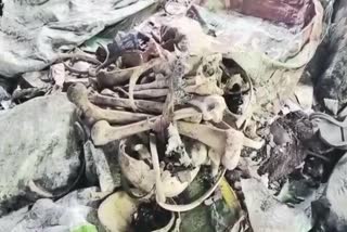 Bag full of skeleton found in Naxalbari area of West Bengal