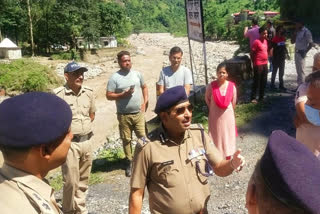 DGP Ashok Kumar inspected disaster affected area