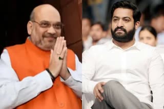 Union minister Amit Shah meet Junior NTR today