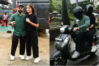 Virat Anushka Scooty Ride