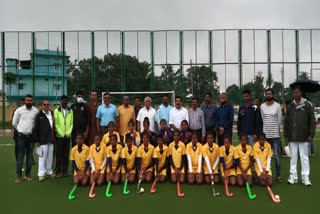 Photo session of players in Jashpur