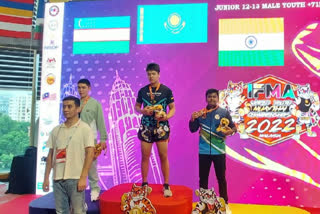 13 year old from Bastar Chhattisgarh secures bronze in Muay Thai Youth World Championship