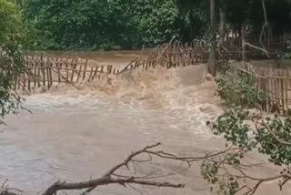 villages of jajpur affected due to flood at baitarani river