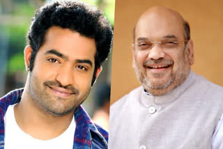 amit shah jr ntr meet  അമിത് ഷാ ജൂനിയര്‍ എന്‍ ടി ആര്‍ കൂടികാഴ്‌ച  മുനുഗോഡ്  മുനുഗോഡ് ഉപതെരഞ്ഞെടുപ്പ്  കേന്ദ്ര ആഭ്യന്തര മന്ത്രി അമിത് ഷാ  JR NTR MEET AMIT SHAH