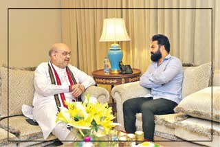 Etv BharatJr NTR has Met Amit Shah in Hyderabad