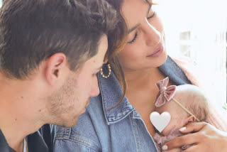 Priyanka Chopra with Her Daughter