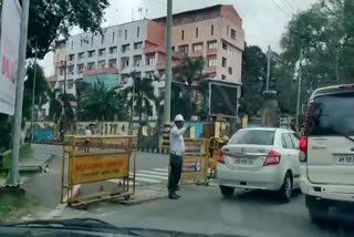 Tree fell near CM residence