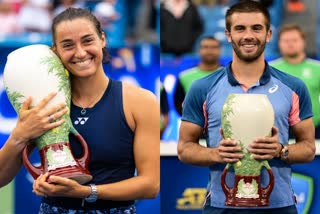 Cincinnati Open 2022  Caroline Garcia  borna coric  garcia became the champions of the cincinnati open  borna became the champions of the cincinnati open  कैरोलिना गार्सिया  बोर्ना कोरिच  सिनसिनाटी ओपन 2022