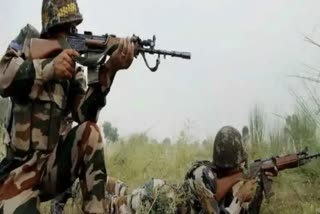 Indian Army foiled an Infiltration attempt at LoC in Naushera Sector Jammu KashmirEtv Bharat