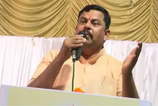 bjp-mla-arrested-over-remark-on-prophet-after-massive-protest-in-hyderabad