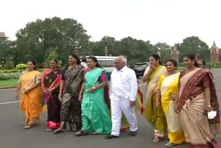 Delhi Dignity for women jac on MP Gorantla