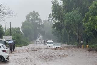 Water logging in Sirohi