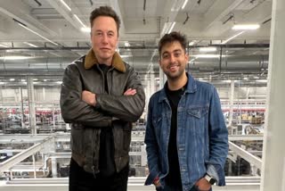 Elon Musk meet Pranay Pathole