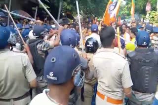 BJP Protest at Barasat