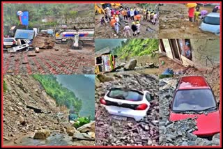 Rain damage in Himachal Pradesh