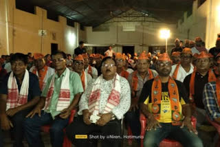 BJPs joining programme in Mahmora