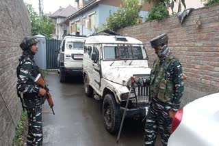 NIA raids underway in SrinagarEtv Bharat