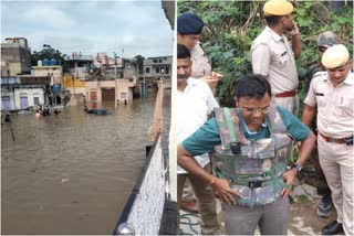 Heavy rain in kota