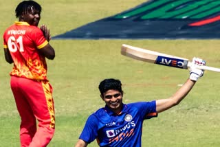 Yuvraj advice to Shubman Gill  Shubman Gill century  Shubman Gill chat with Yuvraj Singh  Shubman Gill first ODI hundred  Shubman Gill  Yuvraj Singh  india vs zimbabwe  ശുഭ്‌മാന്‍ ഗില്‍  യുവ്‌രാജ് സിങ്  ശുഭ്‌മാന്‍ ഗില്‍ സെഞ്ച്വറി  ബിസിസിഐ